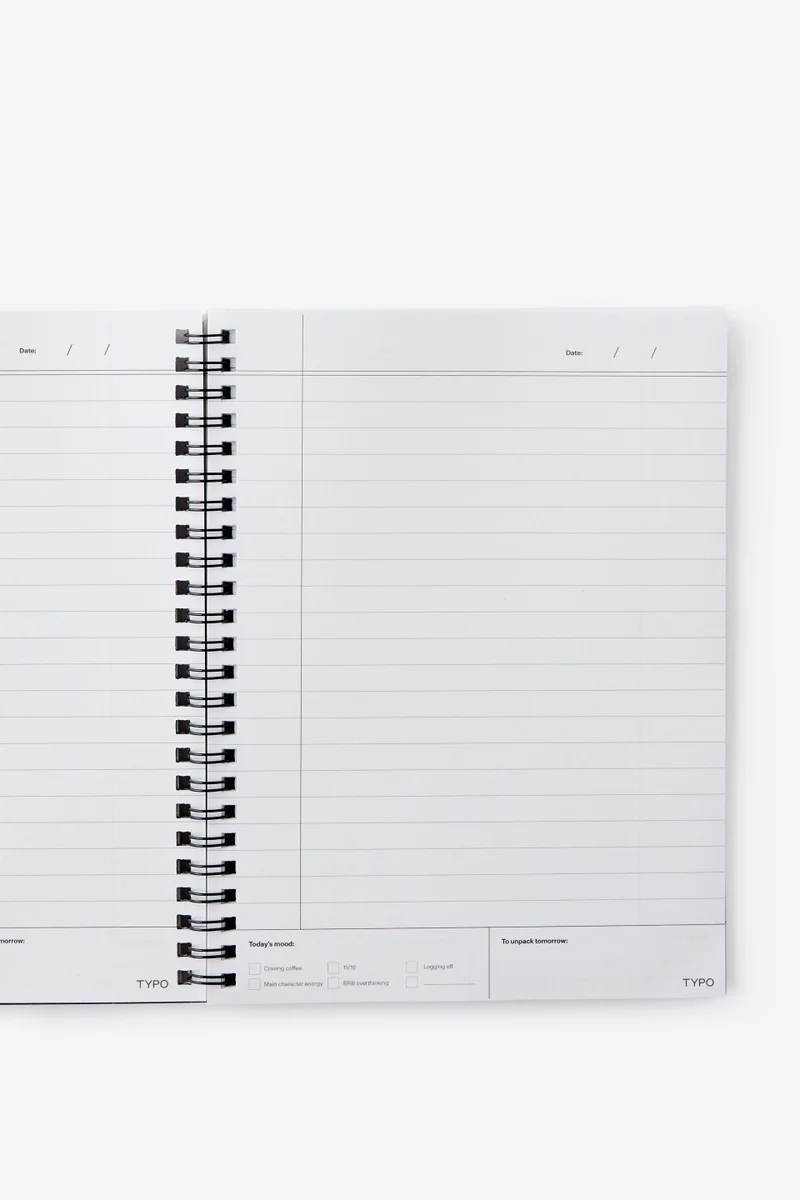 Typo A5 Spinout Notebook V2