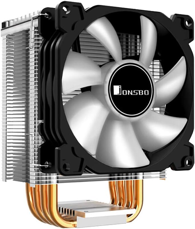 Eacam CR-1400 CPU Radiator Computer Tower CPU Cooler PWM 4Pin Fan 4 Heat Pipes 5V ARGB Tower CPU Cooling Fan - Image 1