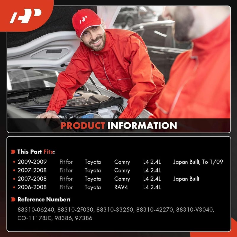 A-Premium ضاغط مكيف A-Premium مع قابض لتويوتا كامري و RAV4 - Image 2