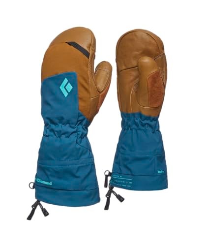 BLACK DIAMOND Women's Mercury Ski/Snow Mitts | Contains Gore-TEX Waterproof Insert | Removable Liner Mittens | Azurite 2.0 | Medium - Image 5