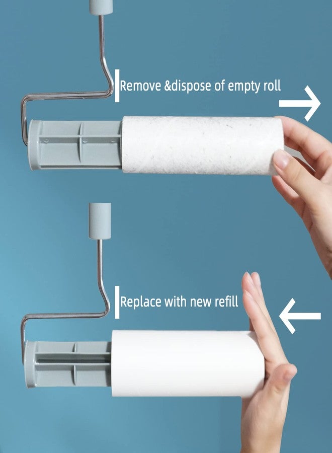 YabeePet Extra Sticky Large Surface Lint Roller, 6.3'' Giant Lint Roller for Pet Hair, Lint Remover Roller for Cat Hair, Clothes, Furniture (1 Handle + 90 Sheets) - Image 3