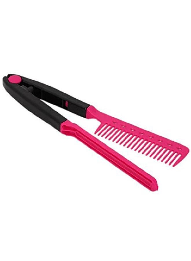 Diy Salon Hair Brush Combs Hairdressing Styling Hair Straightener V Shaped Straight Comb (Pink) - pzsku/Z327DEDA3B5D414FA7EC1Z/45/_/1659519550/bd3363e7-ad48-4420-9527-ff3e2fbaa269