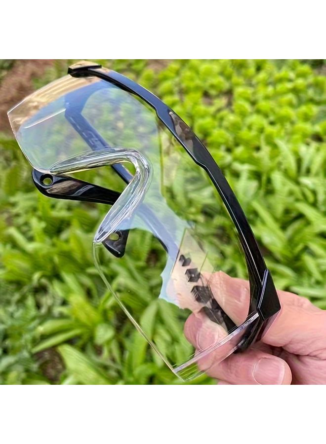 2 Pack Transparent Lenses Available in Blue and Black Ideal for Holidays - Image 2