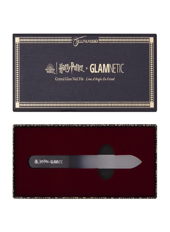 Glamnetic مبرد أظافر هاري بوتر™ × جلامنيتيك زجاجي كريستالي | مبرد أظافر شامل لتشكيل، تنعيم وتلميع | خفيف الوزن وسهل الاستخدام - Image 1