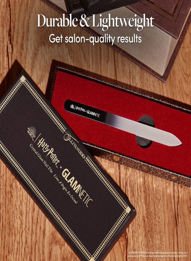 Glamnetic مبرد أظافر هاري بوتر™ × جلامنيتيك زجاجي كريستالي | مبرد أظافر شامل لتشكيل، تنعيم وتلميع | خفيف الوزن وسهل الاستخدام - Image 3