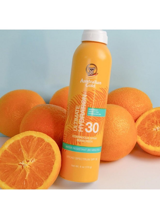 Australian Gold Continuous Spray Sunscreen Spf 30 6 Ounce Dries Fast Broad Spectrum Water Resistant Nongreasy Oxybenzone Free Cruelty Free  - Image 4
