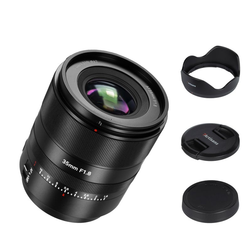 7artisans AutoFocus 35mm F18 Full Frame LensF18 Large ApertureSupport AutomaticManual Compatible for Sony FX A1 A9 A7M A7R A7S A7C ZVE Series FX3A9IIA7M2A7S2 - Image 2