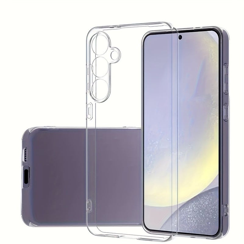 غطاء هاتف شفاف فائق الوضوح من مادة TPU، مناسب تمامًا لهاتف Galaxy S24 - Image 2