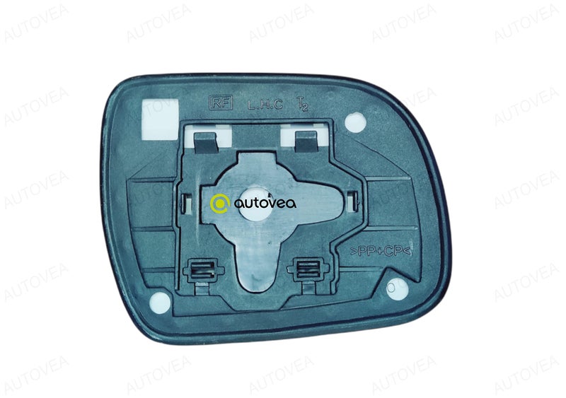 AUTOVEA® Rear View Mirror Glass (Left/Passenger Side) Comaptible with Toyota Innova (Type-2) 2009-2012 - Image 3