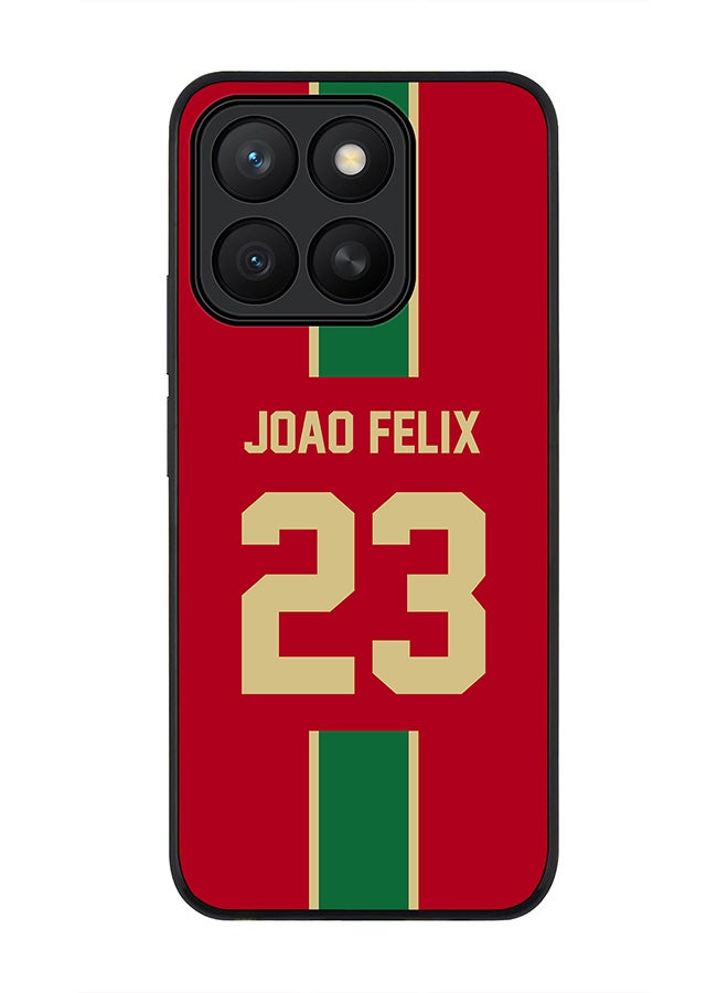 Stylizedd For Honor X8c Case,Slim fit Camera Protection, Shockproof Thin Phone cover  - Football - Portugal - Joao Felix