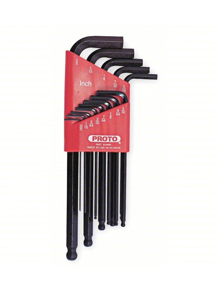 Proto® - J4995 13 Piece Round Head Hex Key Set