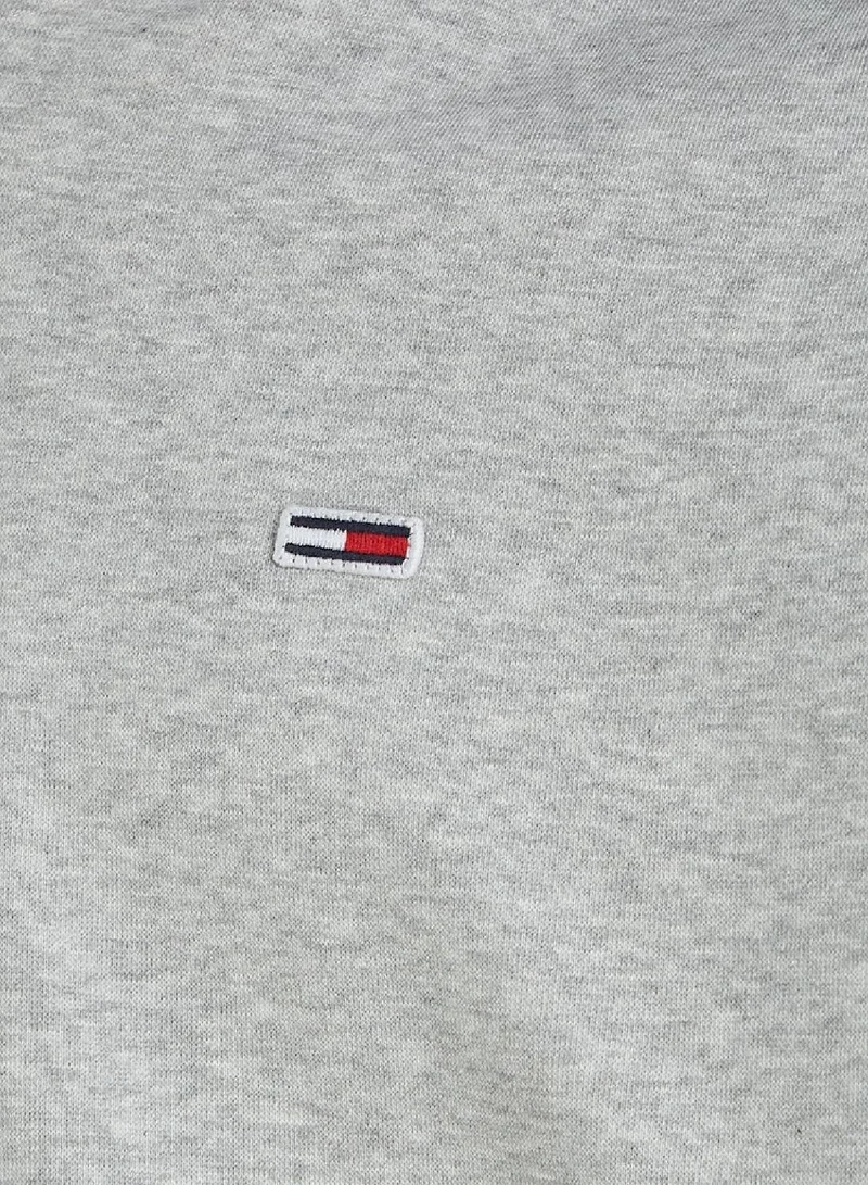 TOMMY JEANS Fleece Zip-Thru Hoody Sweatshirt