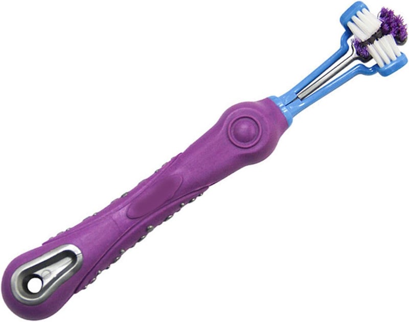Zerodis Pet Toothbrush, Puppy Toothbrush Efficient and Time Saving Dog Toothbrush Convenient and Easy to Use Dog and Cat Toothbrush Pet Supplies for Oral Washing () - Image 1