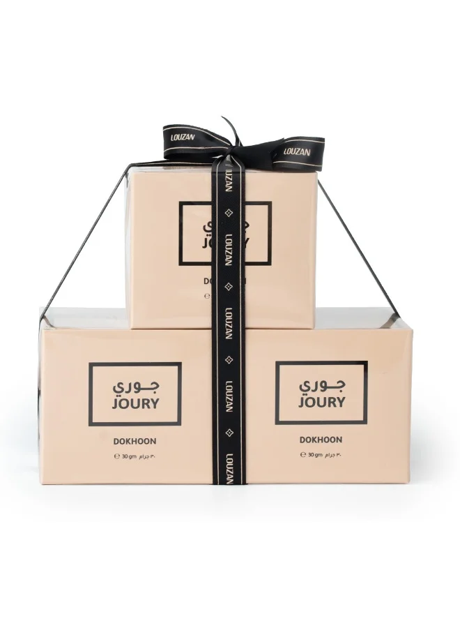 لوزان لوزان دخوم جوري - 30 جم ( عرض 3 قطع )