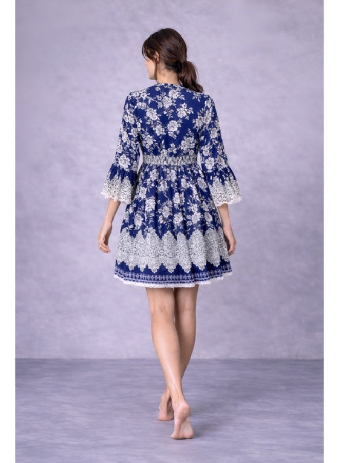 SJON Indigo Cutwork Muse - Image 1
