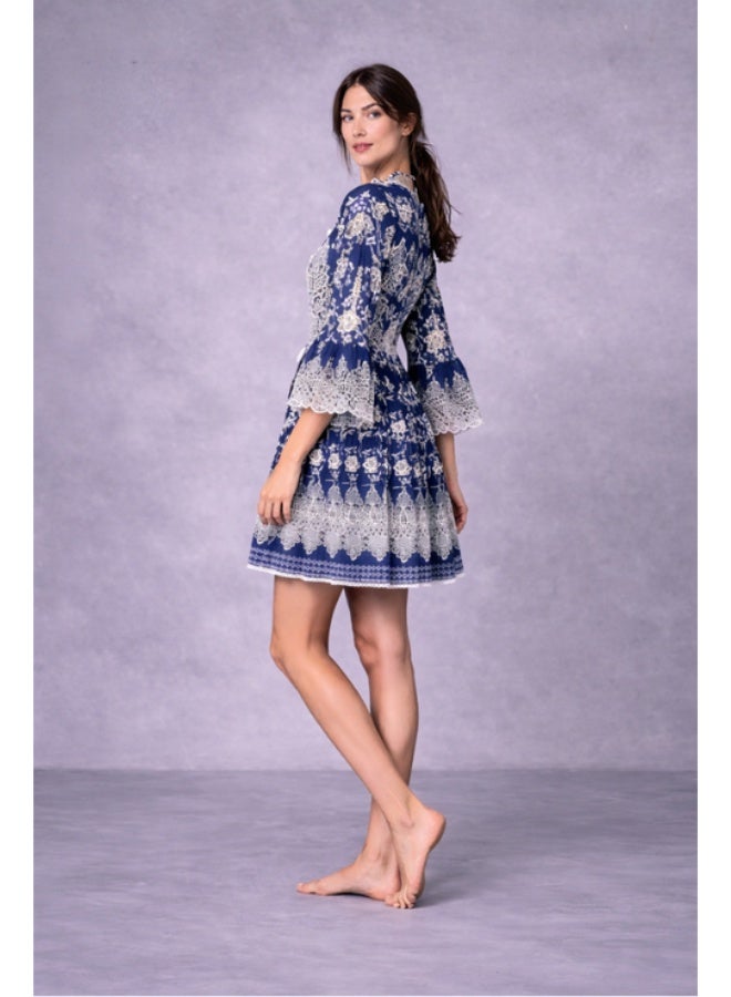 SJON Indigo Cutwork Muse - Image 2