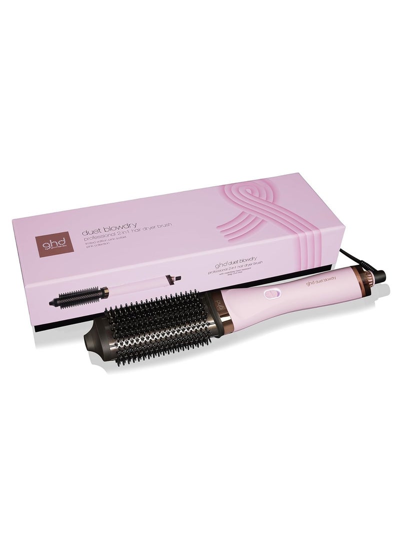 فرشاة مجفف الشعر Duet Blowdry من Ghd - تجفيف الشعر بالمجفف دون أي ضرر حراري، تجفيف سهل وسلس، نتائج تدوم 24 ساعة - لجميع أنواع الشعر - Image 1