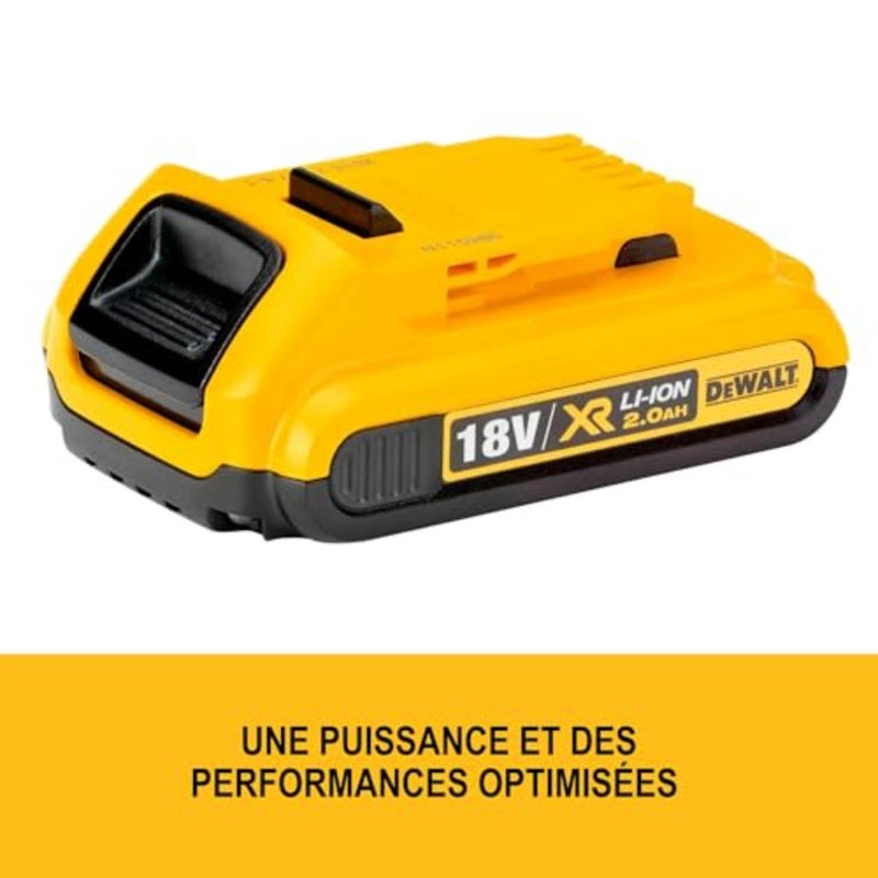 بطارية احتياطية 18V 2.0Ah XR ليثيوم أيون DCB183-XJ - Image 5