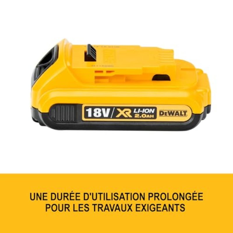 بطارية احتياطية 18V 2.0Ah XR ليثيوم أيون DCB183-XJ - Image 2