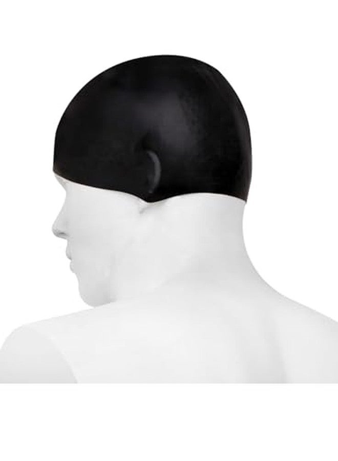LEPRO Silicone Swim Cap, Waterproof Multicolor Swimming Cap For Men, Women, Boys & Girls - Image 5