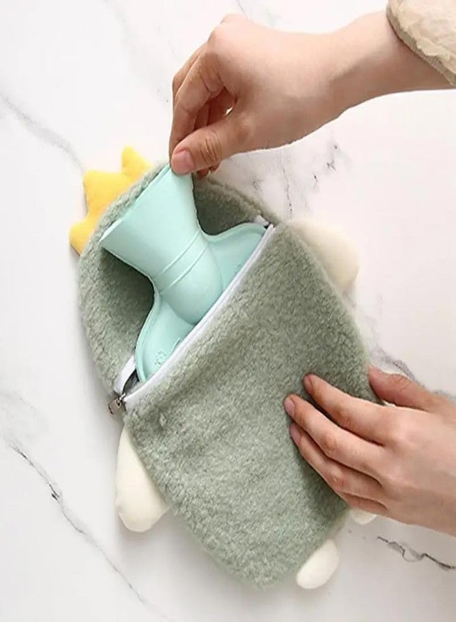HomeFast Cartoon Cute Hot Water Bag for Full Body Pain Relief in Sports Injury, Rubber Hot Bag for Body Massage, Men & Women Pain Relief in Period, Shoulder, Back, Neck - Image 3