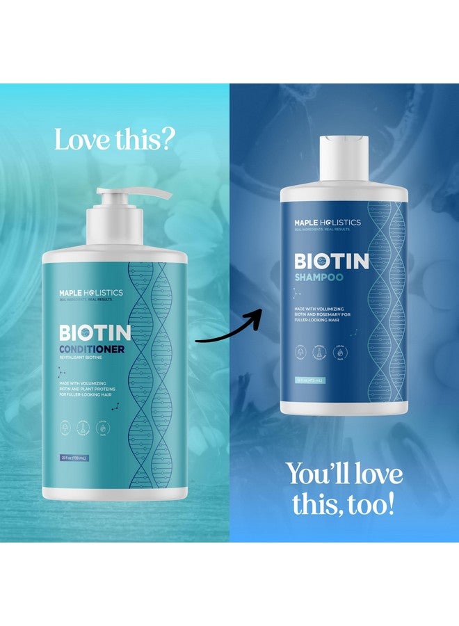 مايبل هوليستكس بلسم البيوتين المكثف للشعر الخفيف بلسم البيوتين والكولاجين لعلاج الشعر الجاف بالإضافة إلى العناية بالشعر الناعم بلسم خالٍ من الكبريتات والبارابين والسيليكون للشعر الجاف التالف - Image 5