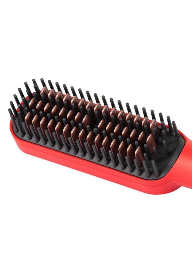 RAF Hair Straightener Brush Hair Straightening Brush for All Hair Types with 5 Temps Fast Heating - Image 2