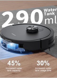 Airbot Airbot S9 Ultra Robotic Vacuum Cleaner Up to 12000Pa Robot Vacuum Cleaner Robot Cleaner,Advanced LiDar Navigation System,Customizable Cleaning,Sweep, Vacuum,Mop All in One  - Image 4