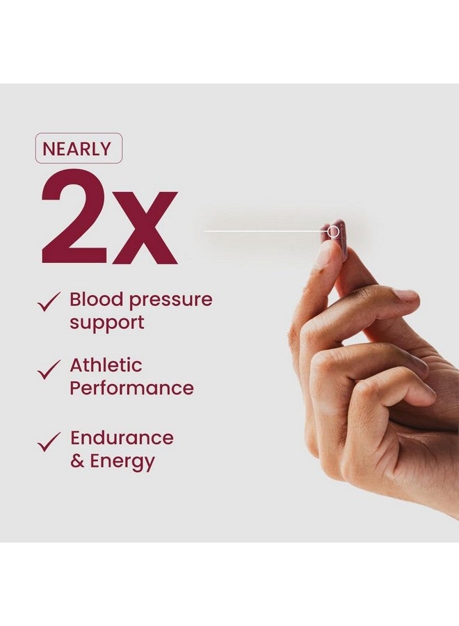 Rooted Active's PowerBeets - Beet Root Capsules, Helps Support Nitric Oxide Production, Blood Pressure, Heart Health, Contains Non-GMO Beetroot Powder, Grape Seed Extract (60 Caps) - Image 3