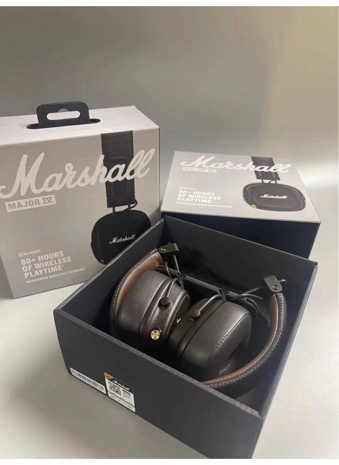 Generic - Suitable For MARSHALL MAJOR IV Fourth Generation Bluetooth 23rd And 4th Generation Head-mounted Bluetooth Headset-Color:MAJOR IV Black - Image 1
