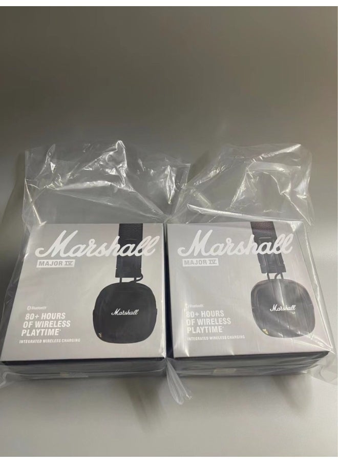Generic - Suitable For MARSHALL MAJOR IV Fourth Generation Bluetooth 23rd And 4th Generation Head-mounted Bluetooth Headset-Color:MAJOR IV Black - Image 1