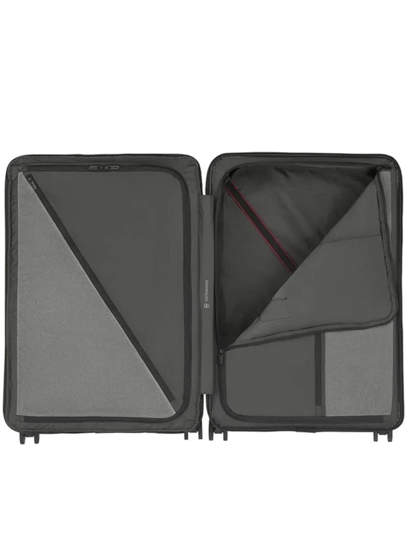 فيكترونوكس Victorinox Polycarbonate Expandable Spinner Luggage – 28 Inch-silver