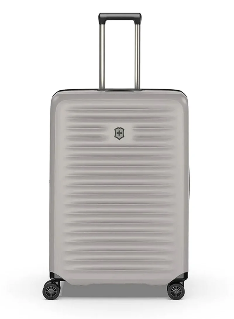 فيكترونوكس Victorinox Polycarbonate Expandable Spinner Luggage – 28 Inch-silver