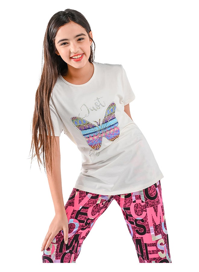 JOCKEY - Kids Girls Set Two Pieces Top & leggings - Image 1