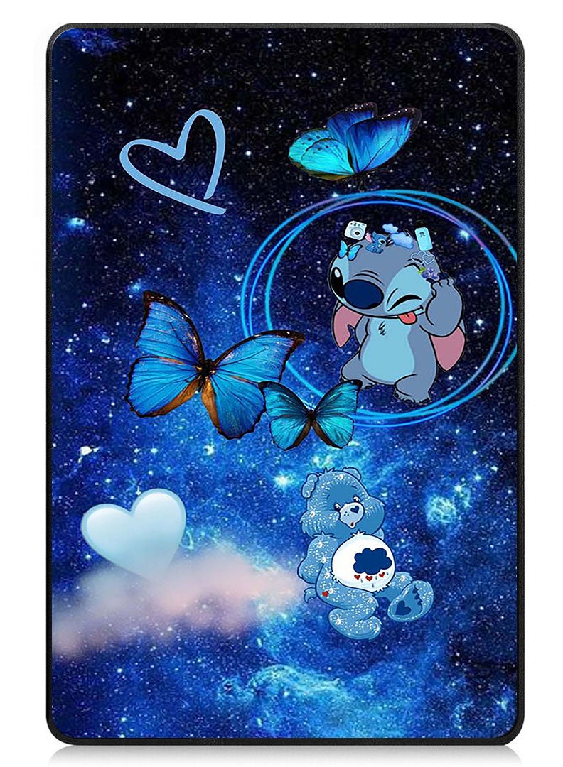 Theodor Protective Flip Case For Huawei MatePad 11.5 S (2024) With Trifold Stand Auto Wake Sleep Shockproof Cover Stitch  - Image 1