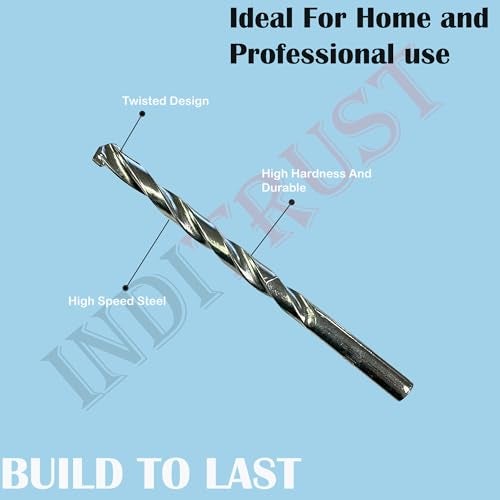 Inditrust 5pc masonry 5pc wood and 13pc HSS drill bit (Pack of 3) set for drilling - Image 3