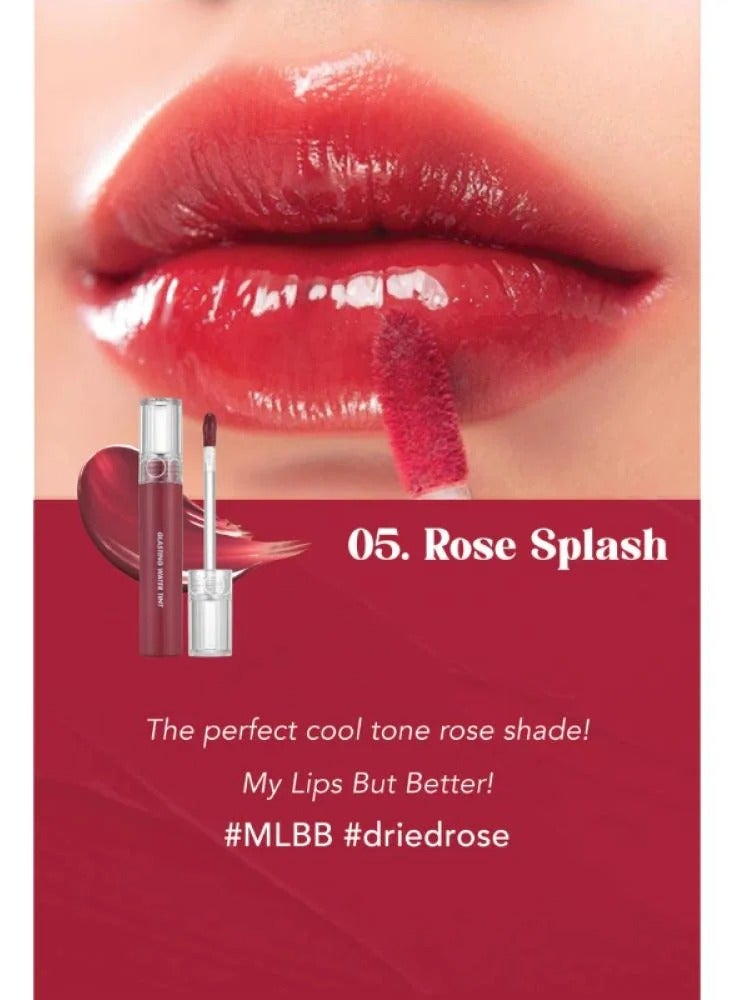 ROM و ND تنت الشفاه المائي اللامع  05  Rose Splash - Image 3