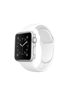 Strap Silicone Band For Apple Watch 41mm / 38mm / 40mm Series 8/7/6/5/4/3/2/1/SE Replacement Strap Wristband Bracelet Compatible with 38 mm / 40 mm / 41 mm