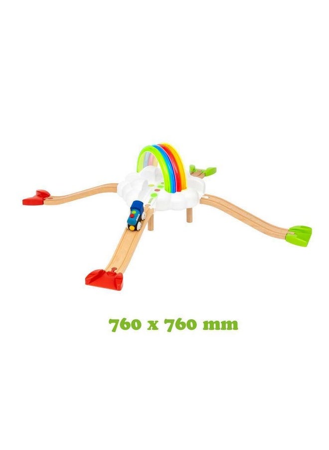 Brio Brio My First Railway Light Up Rainbow Set - Interactive Learning Toy | FSC-Certified Materials | Child-Friendly Design | Safety Tested | Age-Appropriate Play  - Image 4