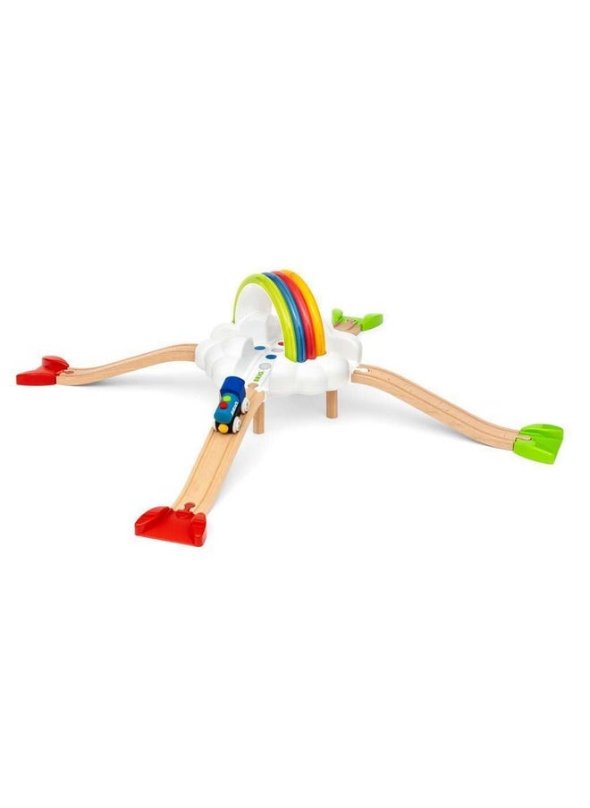 Brio Brio My First Railway Light Up Rainbow Set - Interactive Learning Toy | FSC-Certified Materials | Child-Friendly Design | Safety Tested | Age-Appropriate Play  - Image 2