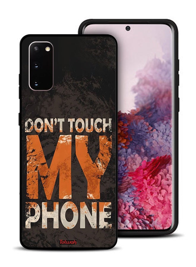 Tolwak Samsung Galaxy S20 Protective Case Cover Do Not Touch My Phone - Image 1