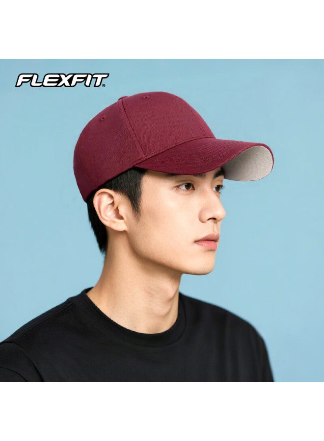 Flexfit, Same Style As Mei Team, Fully Enclosed Large Brim Baseball Cap For Men And Women, High Crown Sun Protection Visor Cap, Outdoor Casual Hat - Image 1
