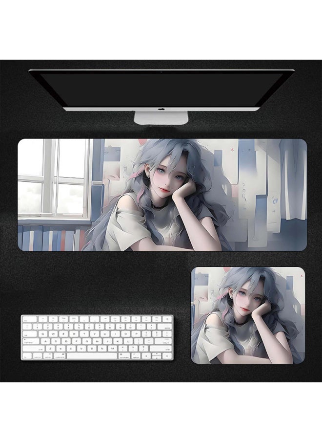 Advertising Mouse Pad Custom Game Office Shortcut Mouse Pad Rubber Desktop Pad To Figure-Color:18/22*0.3-Pattern:Style Four
