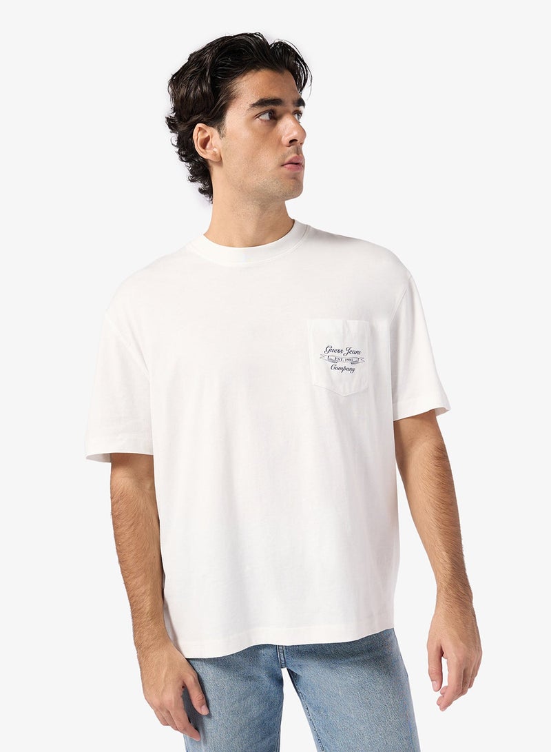 GUESS Short Sleeve Printed T-Shirt - Image 1