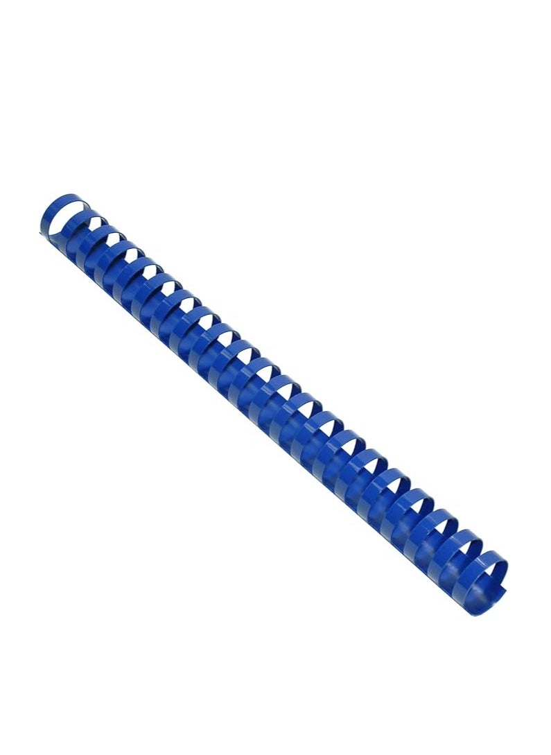 SUPER DEAL 50-Piece Binding Combs 22mm Blue  - Image 1
