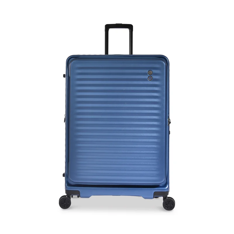 Echolac Echolac PC Trolley 2-Piece Luggage Set PC183FA/2P Expandable Hard Shell Suitcase Set with TSA Lock & 4 Double Spinner Wheels (S, L)
