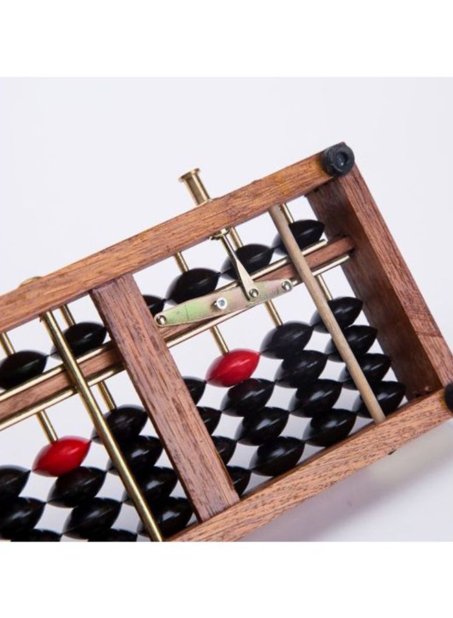 Anti-Skid Educational Mathematical 17 Digit Rod Wooden Abacus Soroban Chinese Counting Tool - Image 3