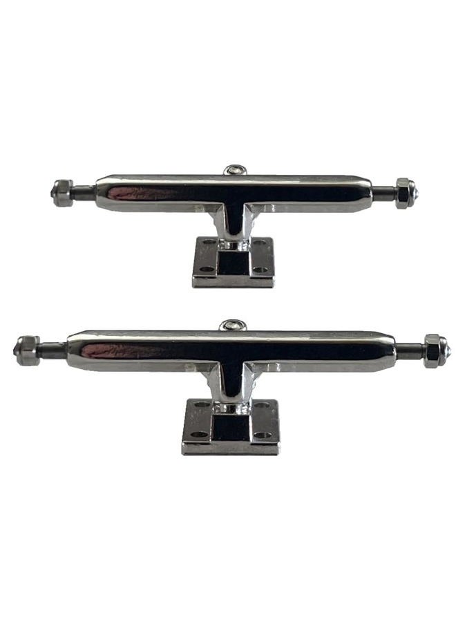 NOAHWOOD Pro Fingerboard 36mm Six Truck (36mm Silvery) - Image 2