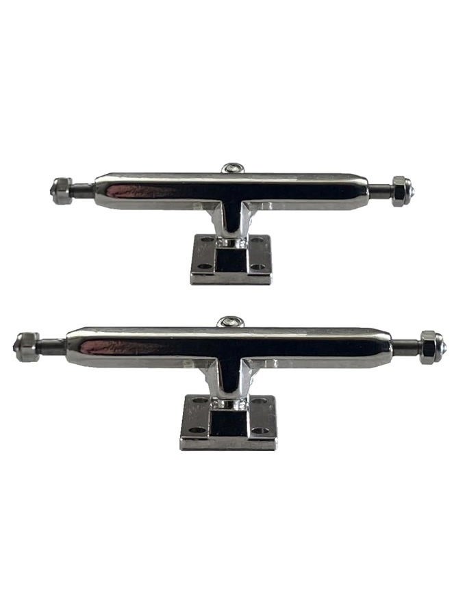 NOAHWOOD Pro Fingerboard 36mm Six Truck (36mm Silvery) - Image 1