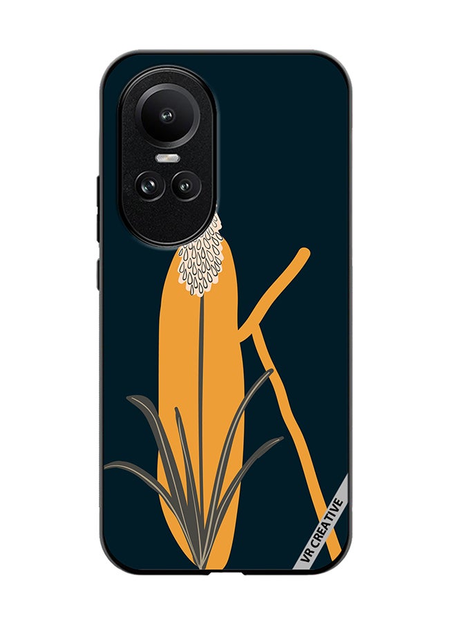 VR CREATIVE غطاء حماية لهاتف أوبو رينو 10 برو بتصميم حرف K متعدد الألوان - Image 1